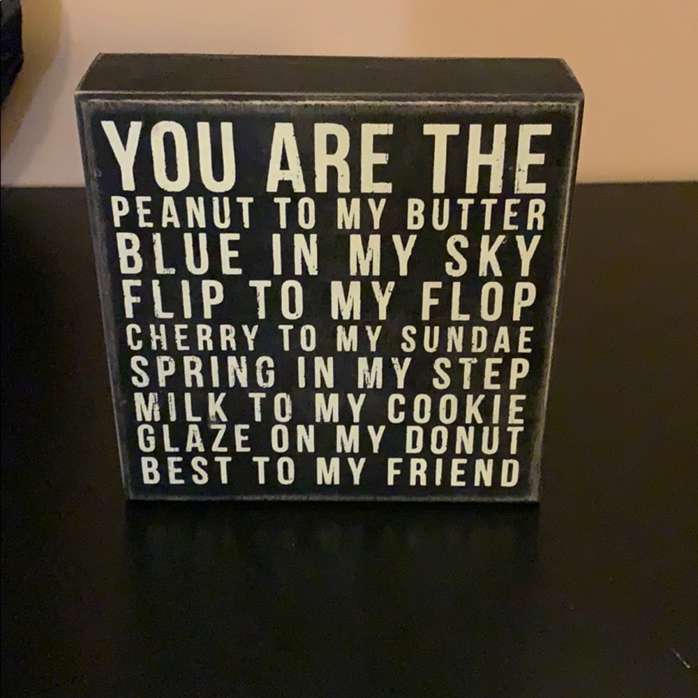 Small Friendship Sign - Picture 2 of 2